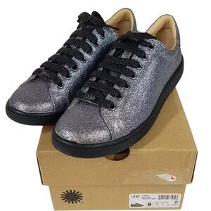 UGG Women’s Milo Metallic Glitter Sneakers Size 7 NWT Includes Box